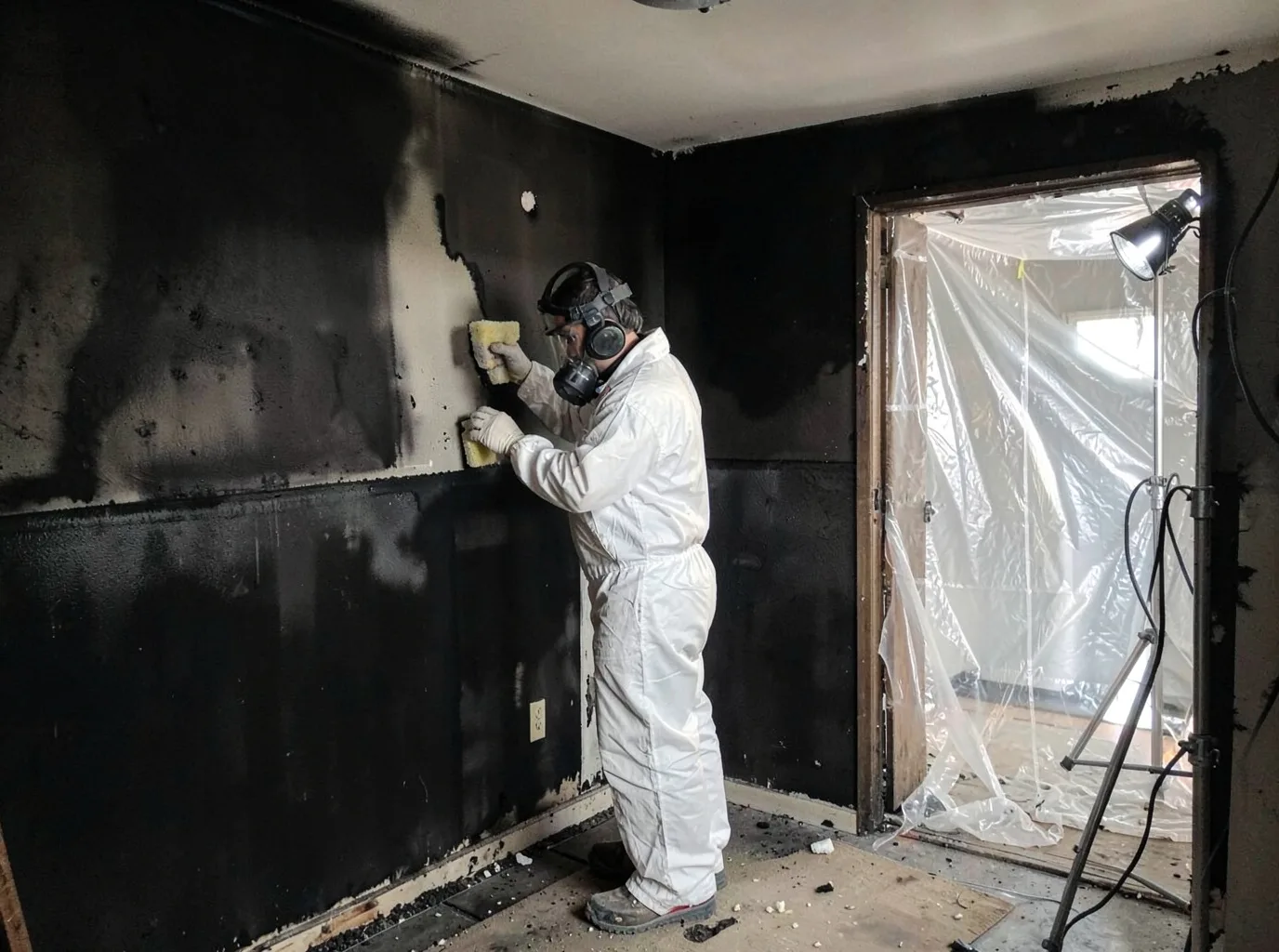 Fire Damage Restoration company in Easton, IL